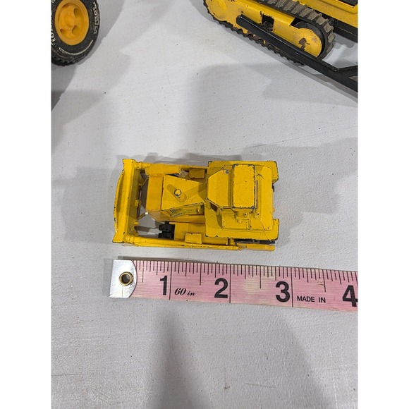 Vintage Tonka Hot Wheels CAT Construction Vehicle Toy Bulldozer Lot of 3 READ - Picture 2 of 15